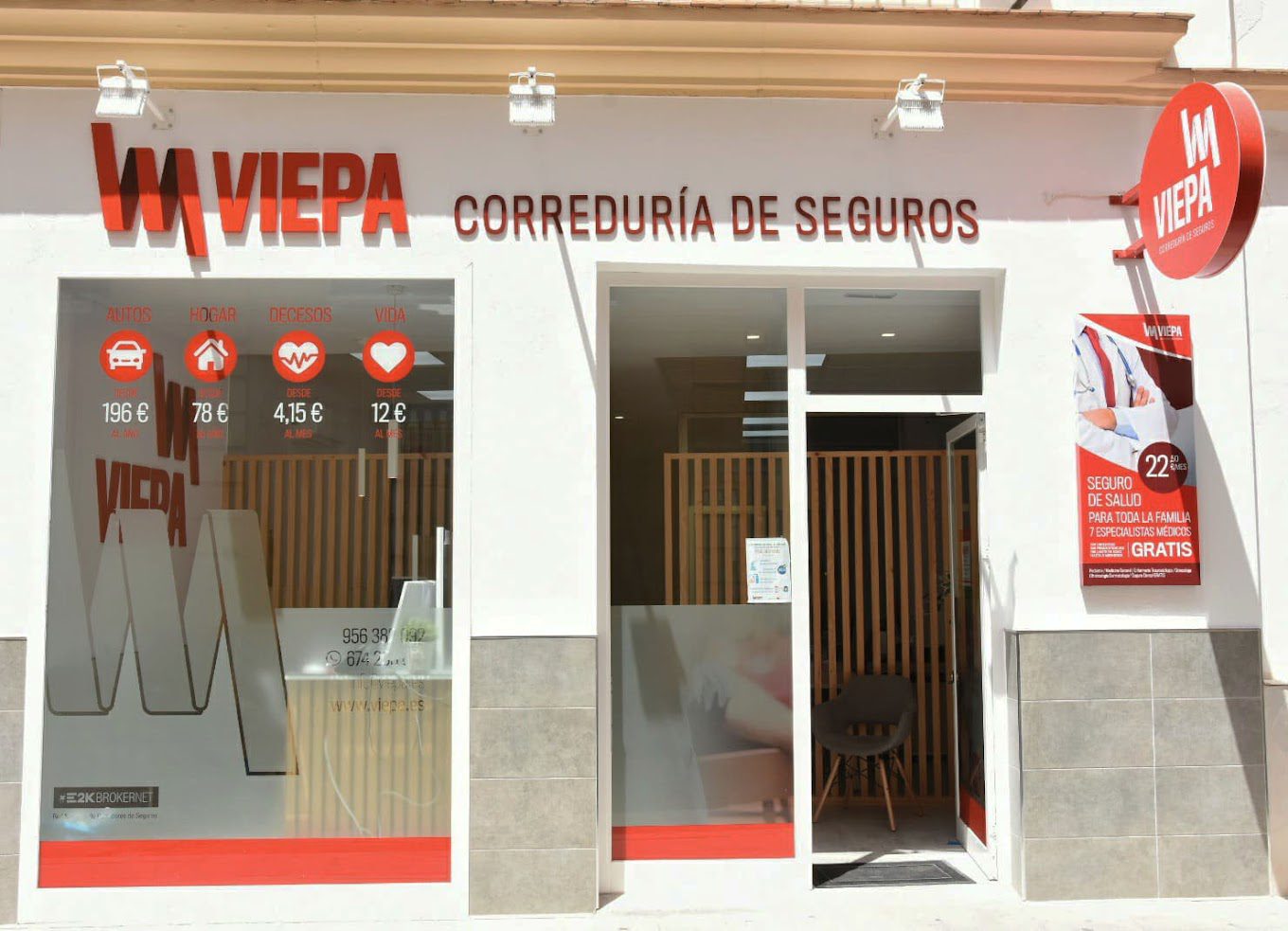 Oficina de seguros en Sanlucar Viepa